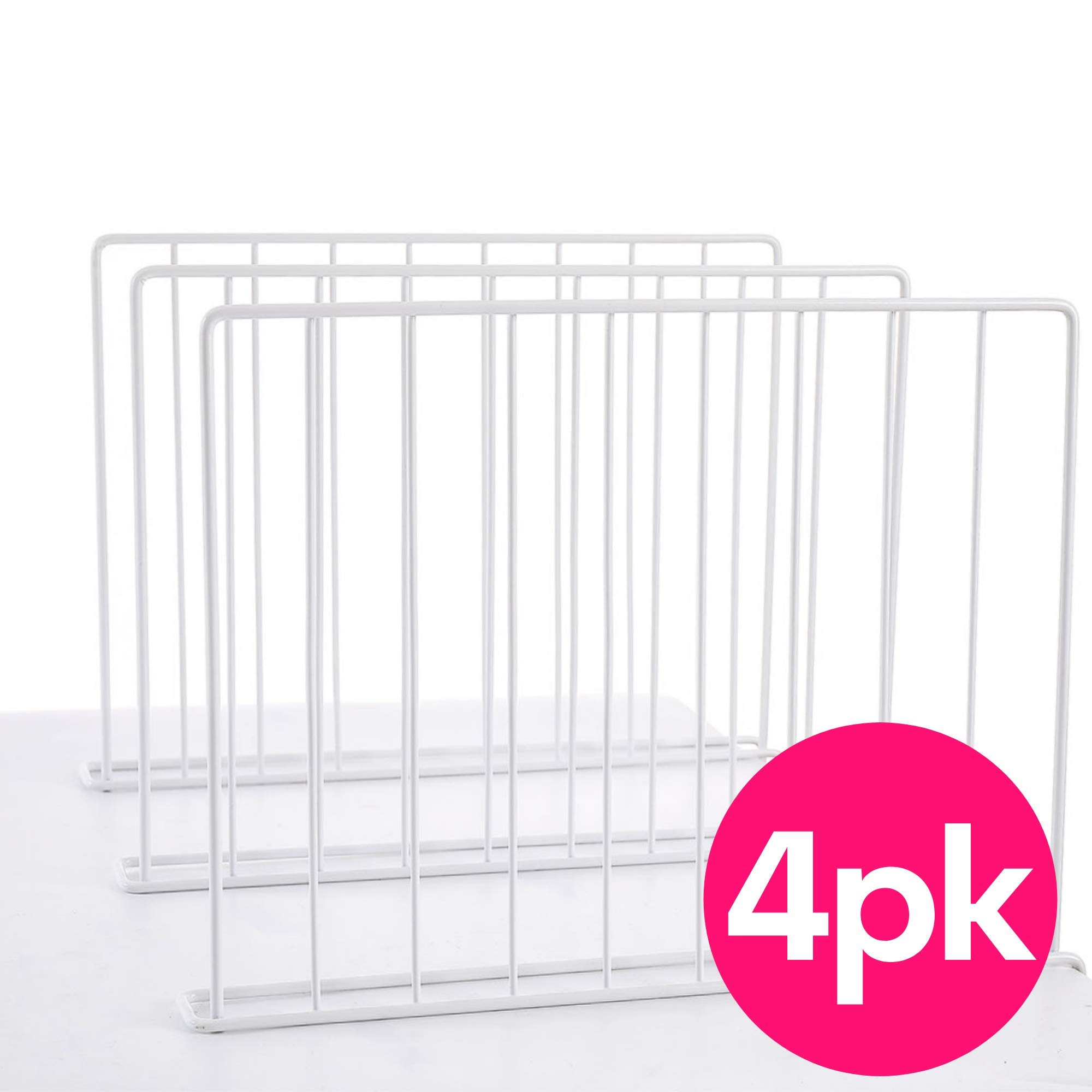 Berry Ave Shelf Dividers, Shelf Dividers for Wood Shelves, Powder