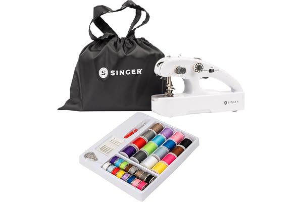 SINGER Stitch Quick+ Portable Cordless Mending Machine with Sewing Kit & Storage Bag