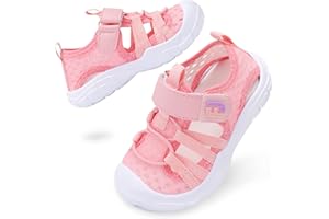 JOINFREE Toddler Boys Girls Water Shoes Breathable Qucik Dry Sport Beach Sandals Lightweight Barefoot Flexible