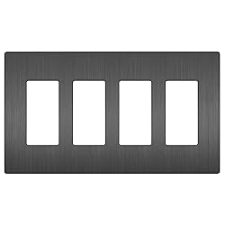 LIDER Brushed Finish Decorator Switch
