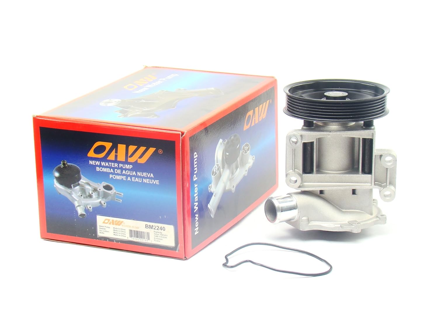 Oaw Bm2240 Engine Water Pump For Mini Cooper W10b16a Non Supercharged 16l 2002 2008