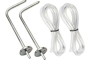 ZIBOO ASP2 Soft Tube,Static Pressure Probes with Compatible with Fieldpiece JL3KM2, SDMN5，SDMN6，ADMN2,HVAC Pitot Static Tube 