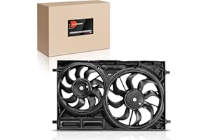A-Premium Engine Radiator Cooling Fan Assembly Compatible with Select Ford Models - Transit-150 2015-2023, Transit-250 2015-2