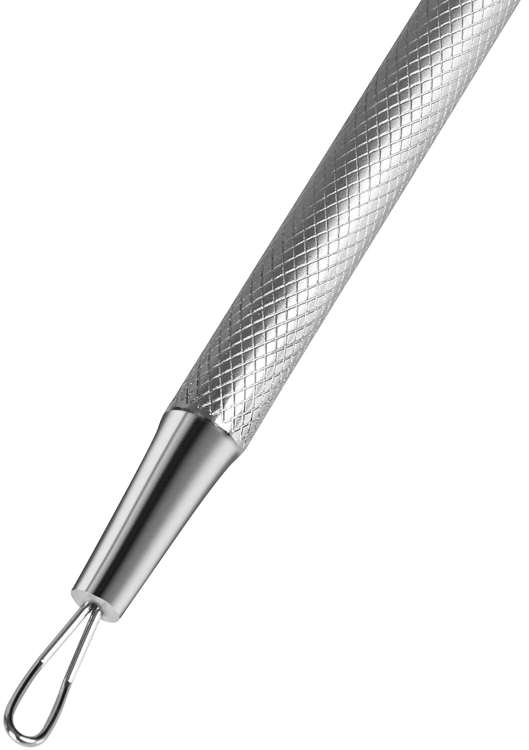 Professional Blackhead and Blemish Remover - Pimple Comedone Removal 2-In-1 Extractor Tool (Round): Beauty