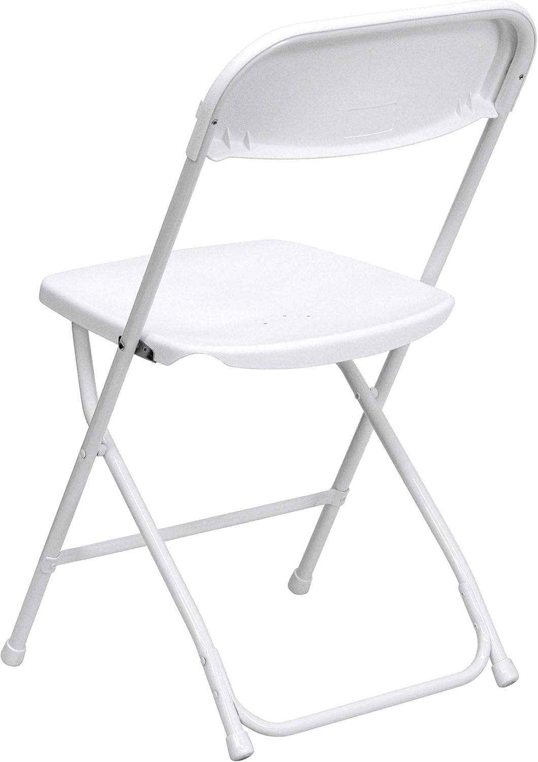 Flash Furniture HERCULES Series 650 lbs capacity Premium Plastic Folding Chair - White (10 Pack): Furniture & Decor