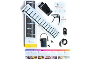 Fret Zealot LED Guitar Learning Accessory - EASIEST and BEST Method to Learn To Play a Guitar for All Levels, Best Fit for 25.5" Scale Length Guitars, IOS & Android App included