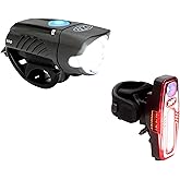 NiteRider Swift 500 Front Bike Light Sabre 110 Rear Bike Light Combo Pack- USB Rechargeable Bicycle Headlight LED Front Light