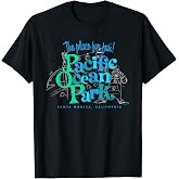 Pacific Ocean Los Angeles Park Retro Vintage T-Shirt