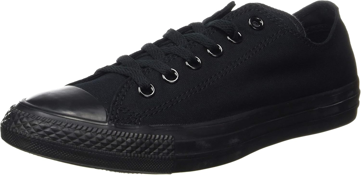converse black all star oxford trainers