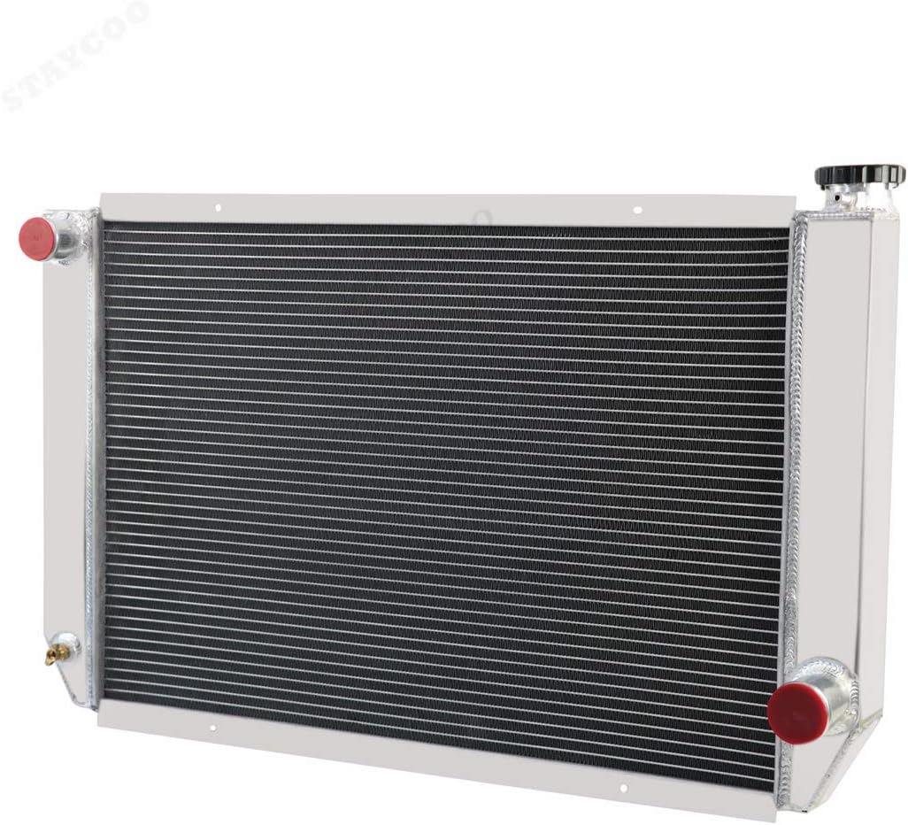 CoolingSky 2 Row All Aluminum Radiator for GM Chevy Style