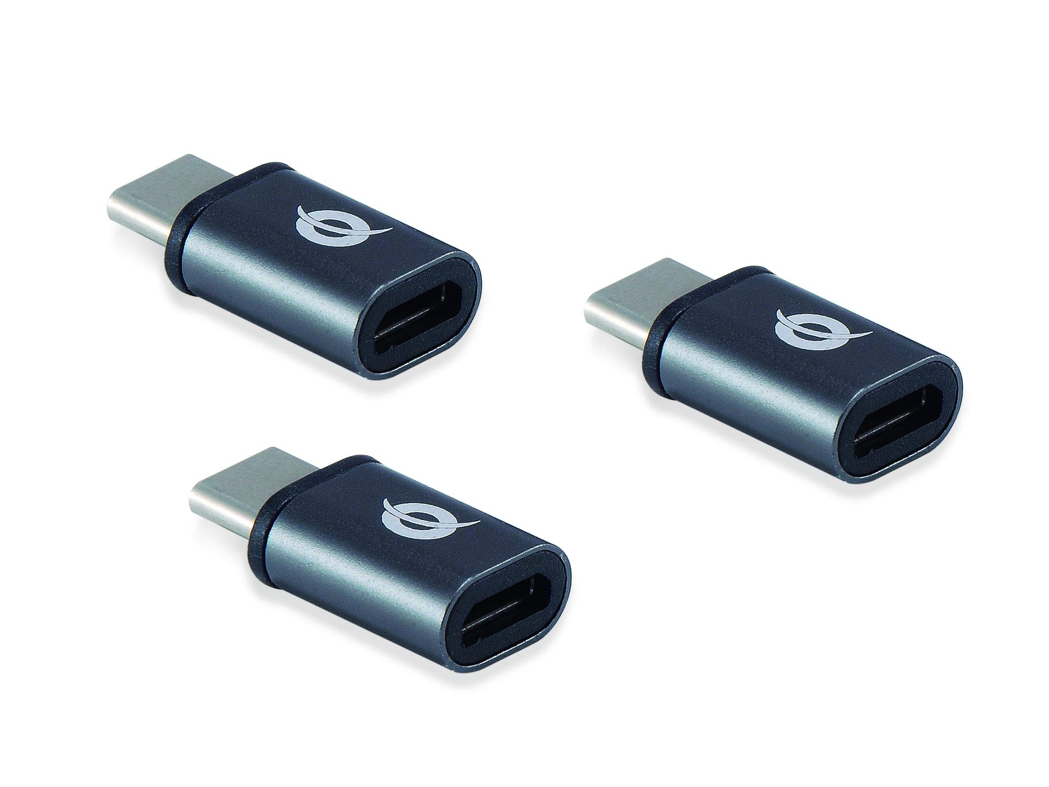 Conceptronic DONN05G OTG Adapter for USB-C to Micro USB 3 Pack