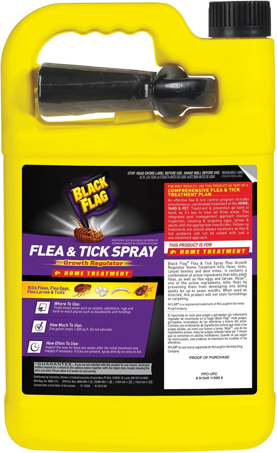 black flag flea and tick yard treatment