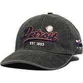 Baseball Cap Dad Hat Vintage Embroidered City Fans Hat Cap for Men Women Adjustable
