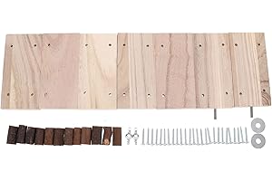 Mipcase Guinea Pig Climbing Ladder Animals Bunny Stair Chew Chewing Squirrel Ladder Habitat Pets Animal Rodent Stairs, Play Climbing Cage to for Small Guinea- Dwarf: and Exercise Birds Toys