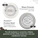 Cole & Mason 605 Salt and Pepper Mill Set Precision+ Ceramic Mechanisms 144mm view 6