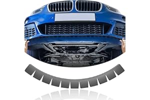 GRUOIZ 2 Pack Bumper Scrape Guard for Cars Front Bumper Protector Luxury car for Cars Anti-Scratch Bumper Scrape Guard Skid Plate DIY Kit Bumper Buddy