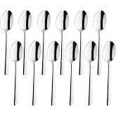 Amefa Bliss Table Spoon, 18/0 Stainless Steel, Mirrored Finish, 7.87 Inch, Set of 12