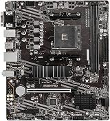 MSI B550M PRO Motherboard M-ATX AM4 DDR4 Boost PCIe 4.0 M.2 Gen4 Ryzen view 2