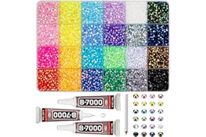 16000Pcs Resin Jelly Rhinestones for Bedazzling Crafting,24 colors 4mm Flatback Gems for Clothing Crafts Shoes t Shirts, Flat
