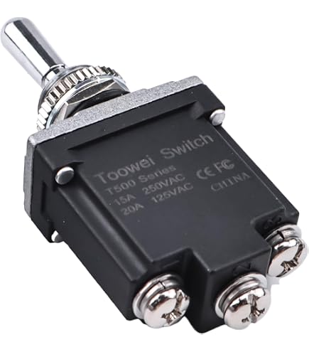 FridayParts 2 Position Sealed Replacement Toggle Switch Off-ON