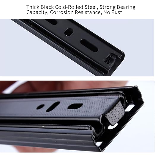 16cm 6 Inch Closets Gle2016 Black 2pcs Furniture 6 Inch Length 3