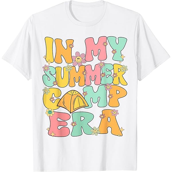 Amazon.com: Retro Summer Camp T-Shirt. 70s 80s Vintage Camping