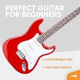 MAX Max GigKit Red Beginner Electric Guitar Starter Kit 40W Amp Accessories view 2