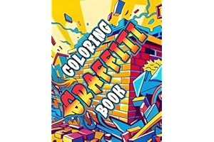 Graffiti Coloring Book for Adults and Teens