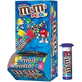 M&amp;M's Milk Chocolate Minis Candy, 1.08-Ounce Tubes (Pack of 24)
