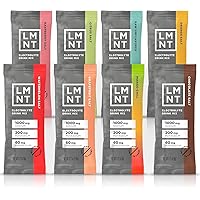 LMNT Keto Electrolyte Powder Packets | Paleo Hydration Drink Mix | No Sugar, No Artificial Ingredients | Sample Pack| 8 Stick