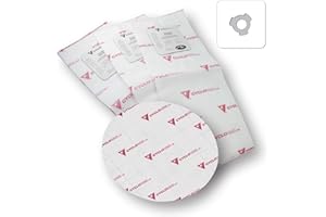 CYCLOVAC | TDSAC92C | Central vacuum Compact Electrostatic filter bag with 3 notches - 1 Round Filter Included | 16 L (3.6 GA