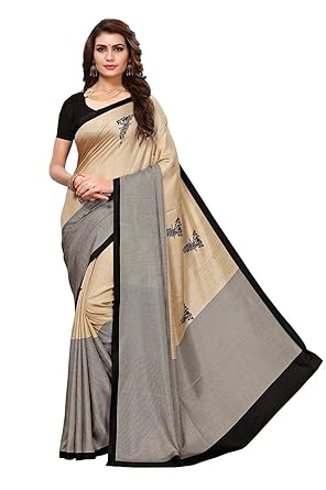 YOGI Store Mohini Sarees For Womens Maalgudi Silk Saree With Blouse Piece Maalgudi Silk saree Latest sarees collection 2019 New design sarees sarees new collection for marriages sales offers today sarees For Women below 500 rupees party wear Sarees