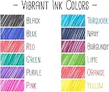 Pilot BX V5 High Techpoint Rollerball Pen Assorted Colors 0.5mm 7 Colors view 3