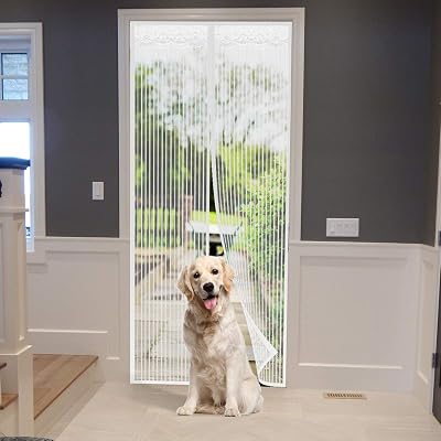 XIAO MO GU Magnetic Fly Screen Door 90x210cm Heavy Duty Bug Mesh Curtain
