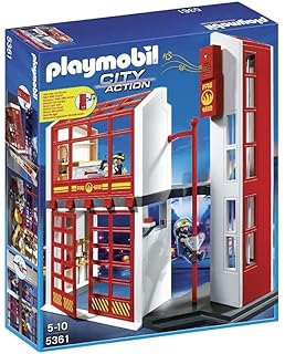 playmobil 5362 city action ladder unit with lights and sound