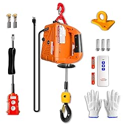 YATOINTO 3 in 1 Electric Hoist Winch, 1100lbs