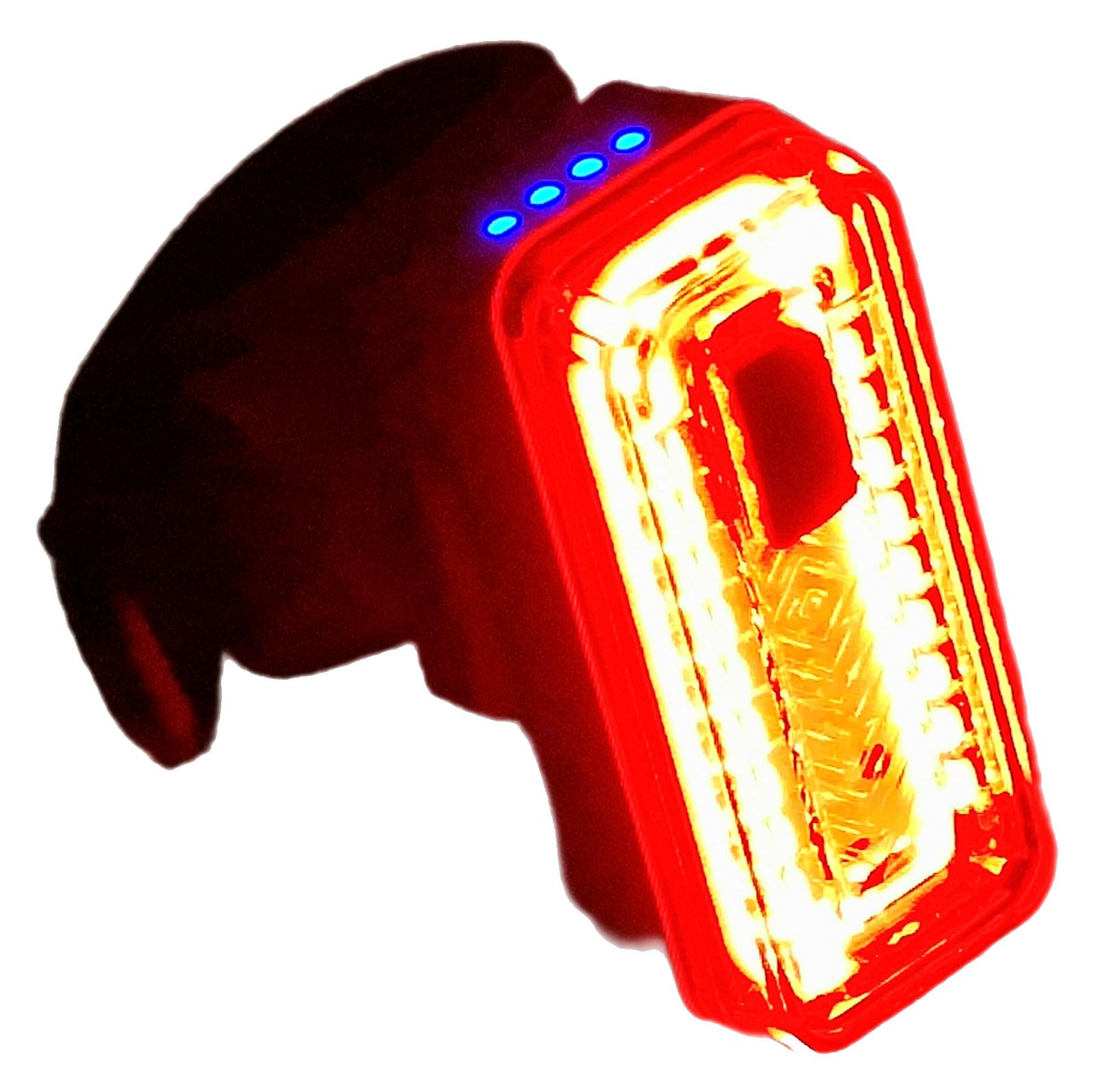 AweBlitz™ Automatic On/Off Superbright 30 Lumens 28 x C.O.B LEDs USB Rechargeable Rear Bike Light