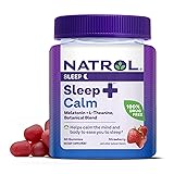 Natrol Sleep+ Calm Melatonin Gummies for