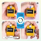 SDARMING Colour Counters Tally 4-Digit Clicker ABS Handheld Counter view 4