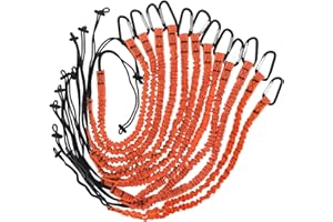 Qiureva Safety Tool Lanyard, 12pack Fall Protection Safety Lanyards with Buckle for Scaffold Tools,Construction, Carpentry, R