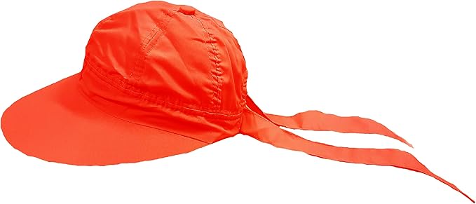 Chapéu Viseira Feminina de Praia Fechada Tactel Aba Grande Várias Cores