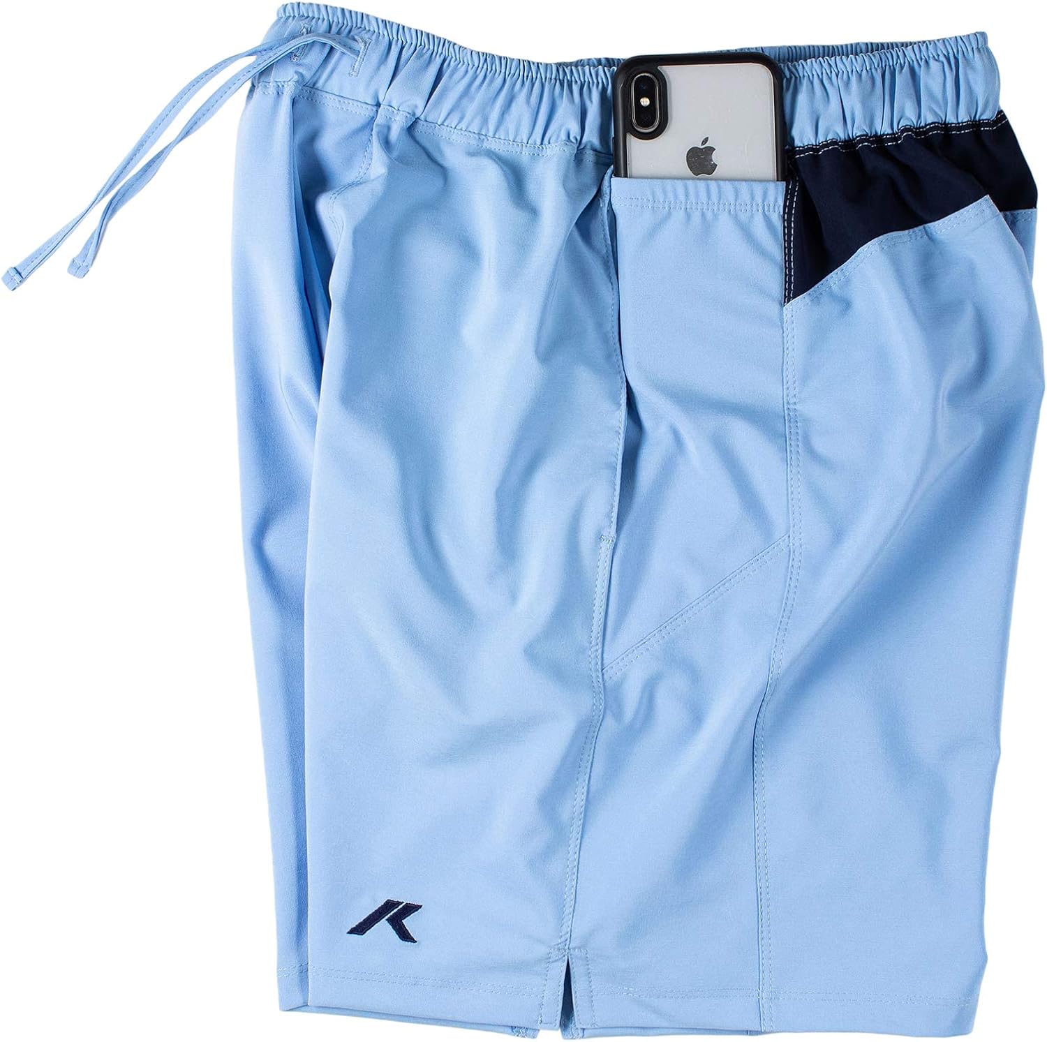 Kippo Mens Running Short Phone Pockets for Crossfit Workout