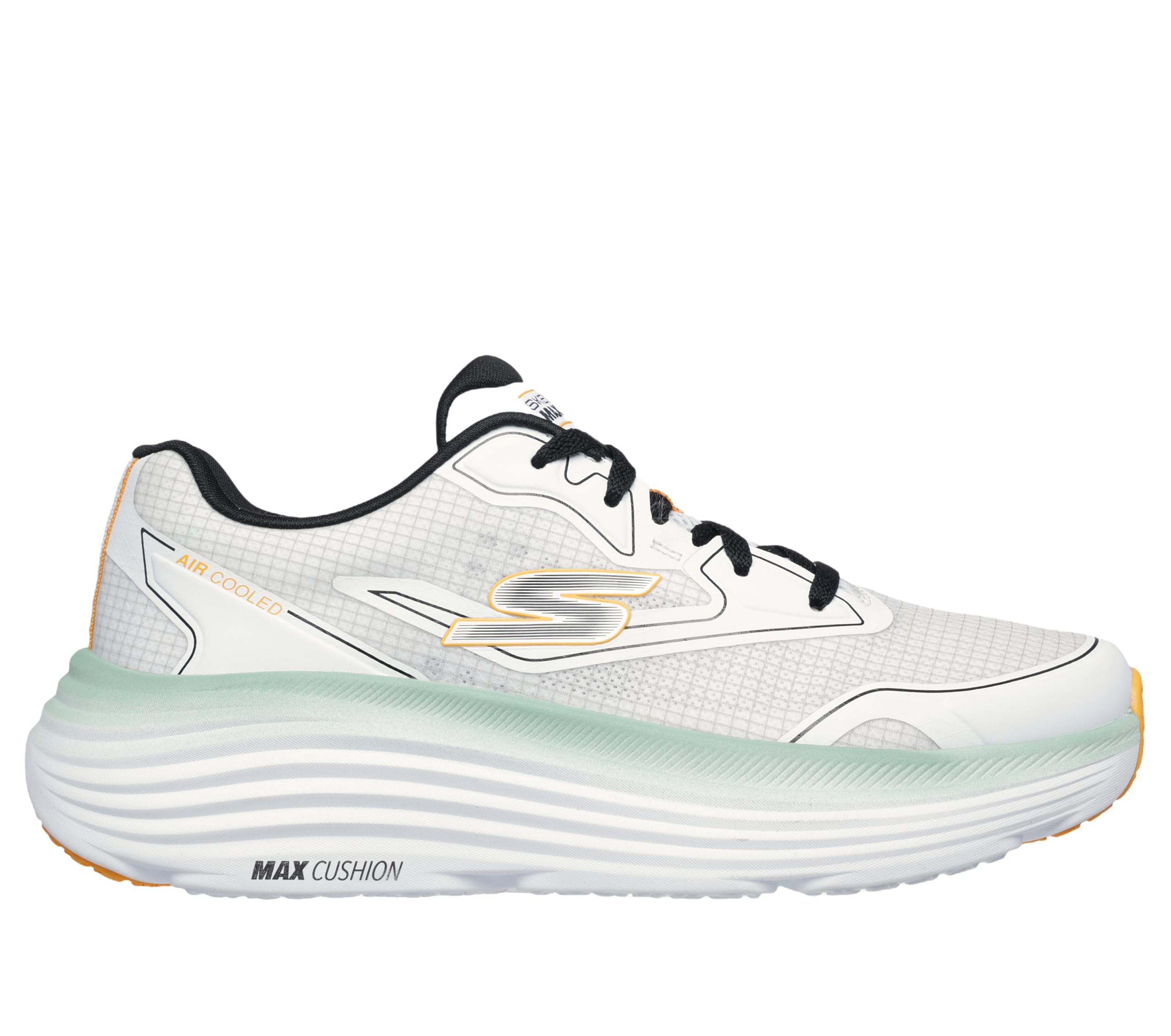 Photo 1 of Skechers Men's Max Cushioning Endeavour-Space Angle Sneaker, White/Multi, 10