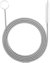 LiteTour Flexible Feeding Tube Cleaning Brush 155cm Slim Bristle Head 5cm x 1cm