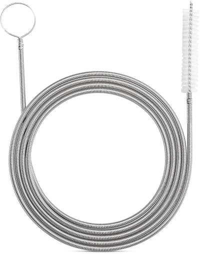 LiteTour Extra-Thick Flexible Feeding Tube Brush 155cm Durable Stainless Steel
