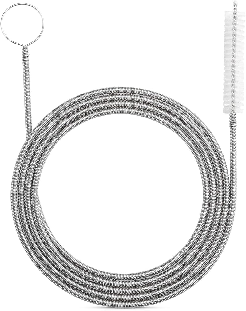 LiteTour Extra-Thick Flexible Feeding Tube Brush 155cm Durable Stainless Steel