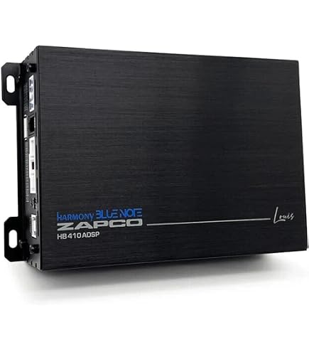 Amazon.com: Zapco HB-84D Power 4-Channel 480W RMS Harmony Class D