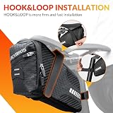 ROCKBROS Bicycle Saddle Pack 1.5L Water-Resistant Reflective Seatpost Pouch view 4