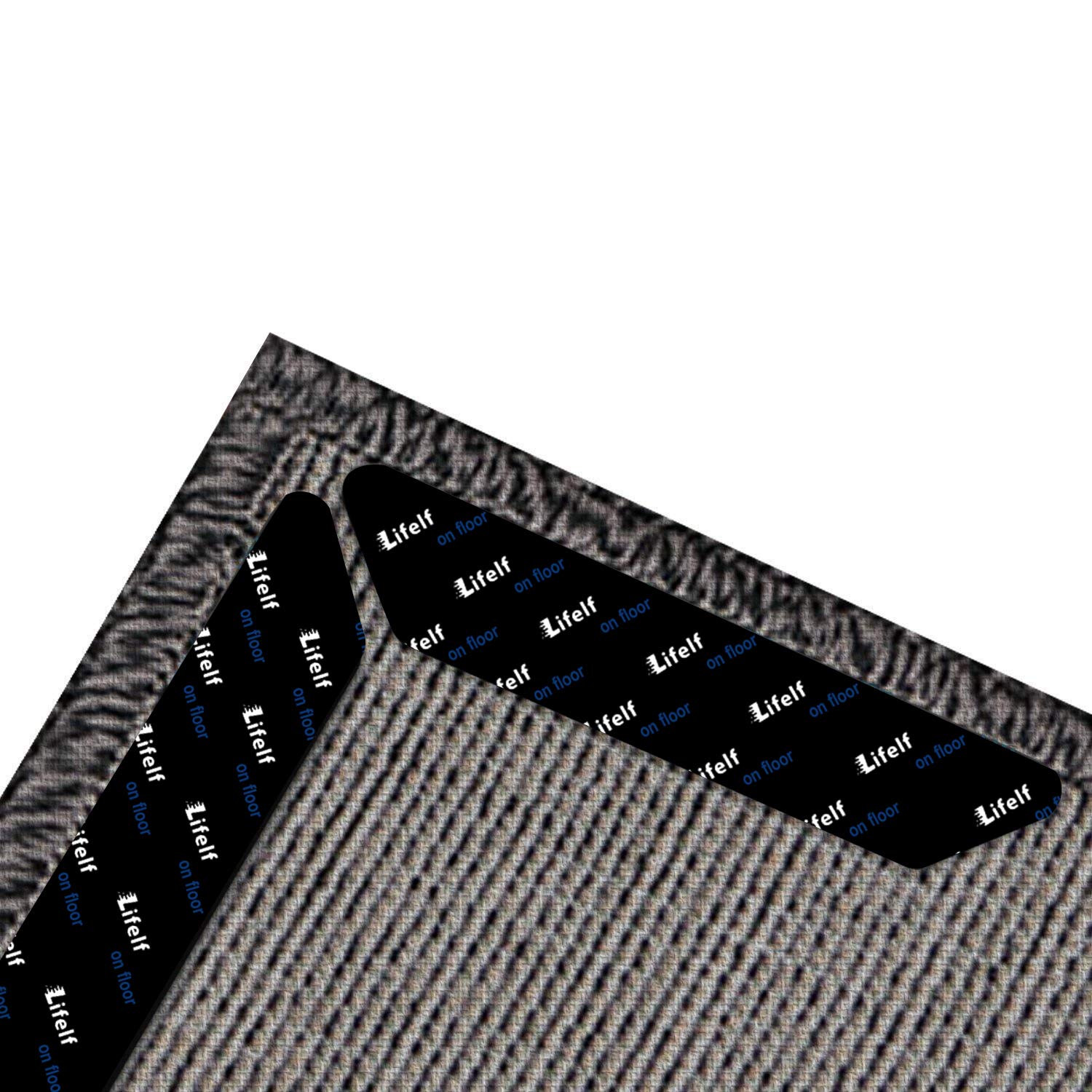 12 PCS Rug Grippers for Hard Floors, Lifelf Carpet Corner Rug Grippers