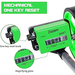 Zozen Measuring Wheel, Green 6Inch Measure
